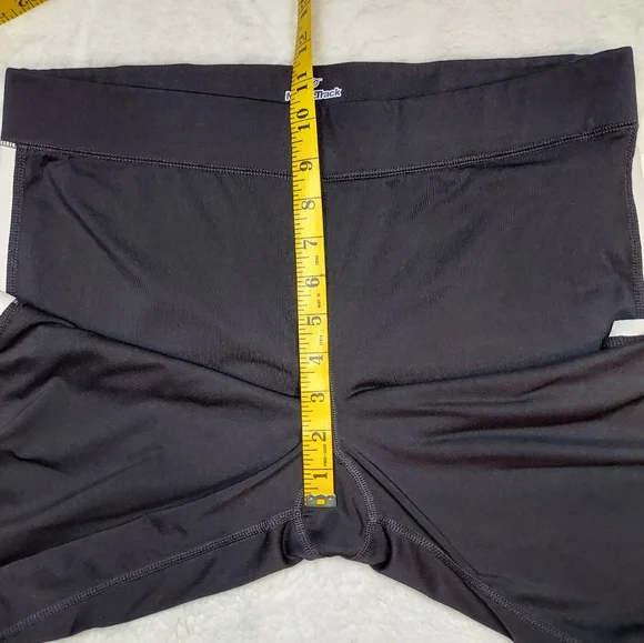 Nordic Track Black White High Rise Athletic Leggings Size L - Picture 6 of 14
